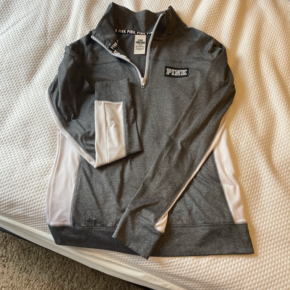 Victorias Secret PINK Half Zip Jacket  Yoga Pullover